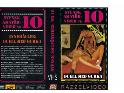 Sv. Amatörvideo  Nr  10  Instick  VHS